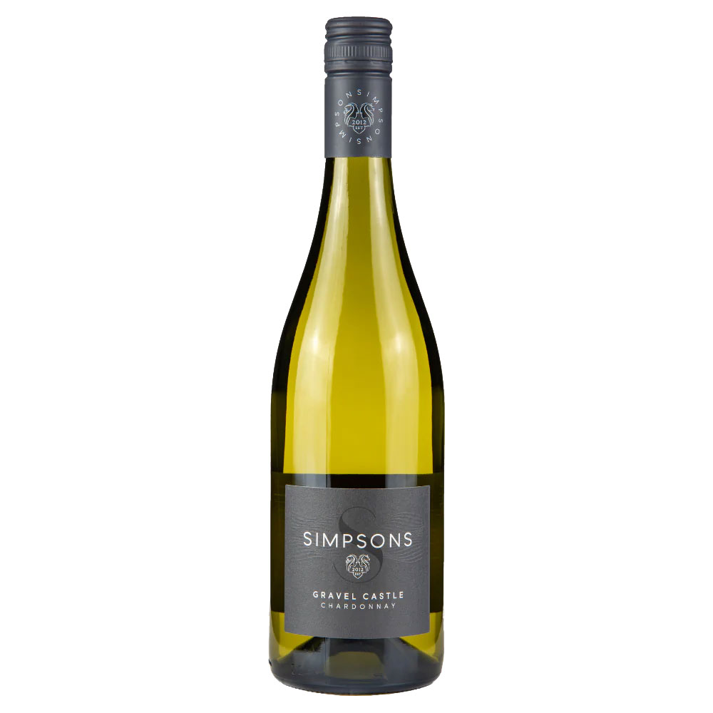 SIMPSONS WINE ESTATE 'Gravel Castle' Chardonnay - Kent 2022 Bottle Image