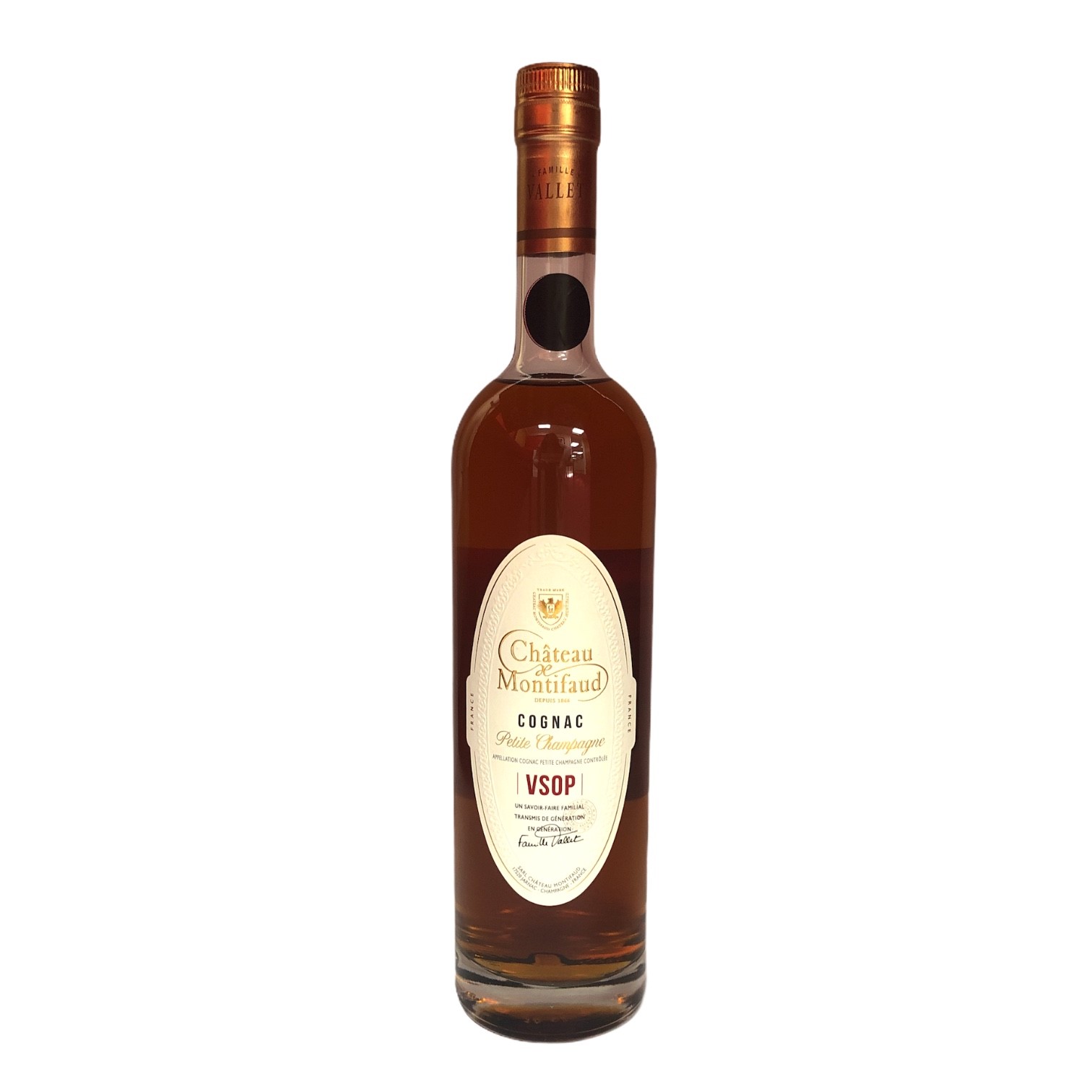 CHATEAU MONTIFAUD VSOP Petite Champagne (10 Year Old) Cognac Bottle (70cl) 40%abv Image