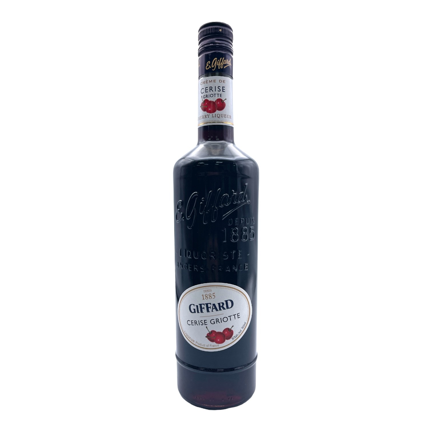 GIFFARD Creme de Cerises (Cherry Liqueur) - France Bottle (70cl) 16%abv Image