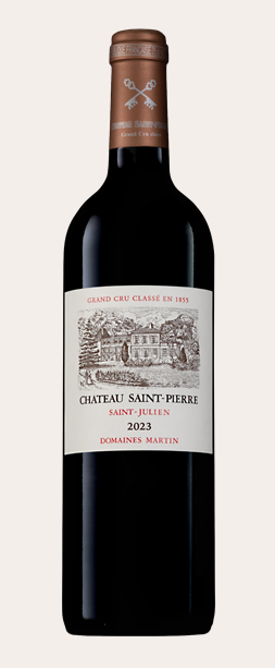 CHATEAU SAINT-PIERRE 4eme Grand Cru Classe Saint-Julien 2023 Wooden Case x 6 Bottles - PRE-RELEASE Image