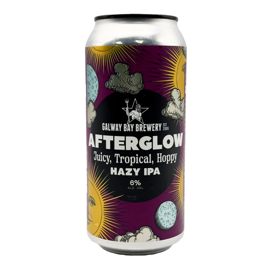 GALWAY BAY BREWERY 'Afterglow' Juicy, Tropical, Hoppy Hazy Indian Pale Ale CAN (440ml) 6%abv Image