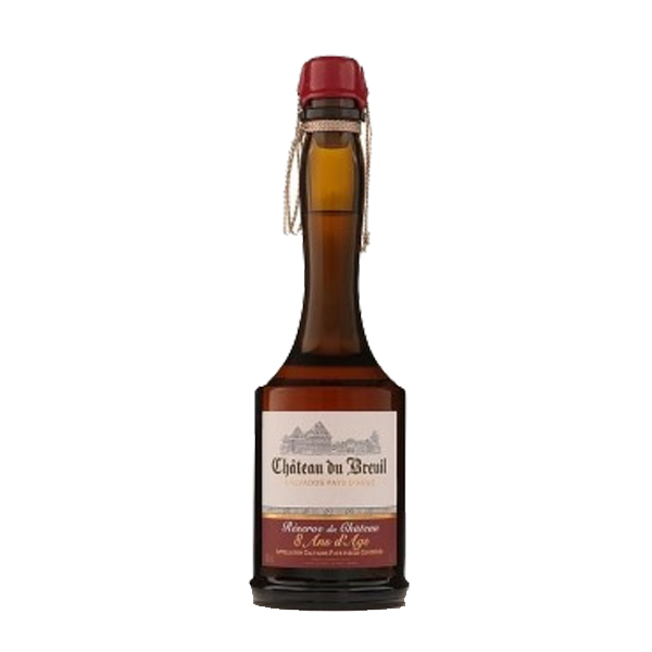 CHATEAU DU BREUIL 8 Year Old Calvados, Reserve du Chateau Half (35cl) 40%abv Image