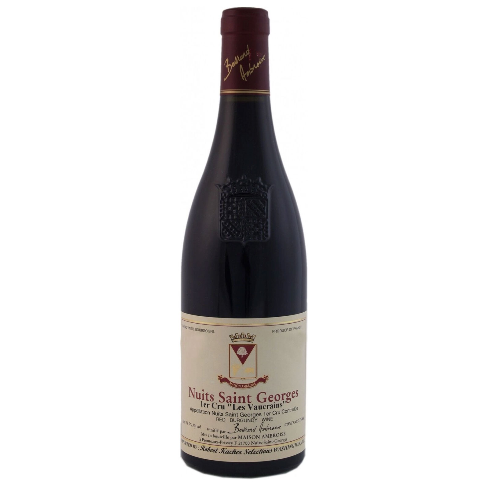 BERTRAND AMBROISE Nuits-Saint-Georges 1er Cru 'Vaucrains' 2016 Bottle Image