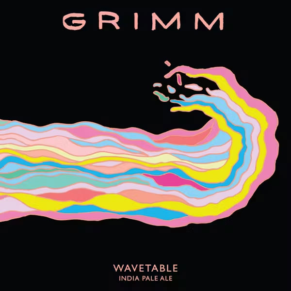 GRIMM 'Wavetable' Hazy IPA with Strata, Mosaic, Citra CAN (473ml) 6.7%abv - SINGLE bbe06/25 SOLD OUT Image
