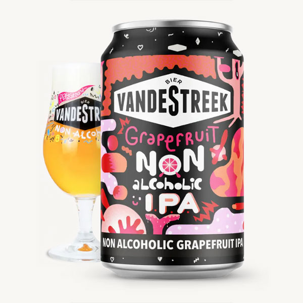 VANDESTREEK Low-Alcohol Grapefruit IPA CAN 330ml <0.5%abv Image
