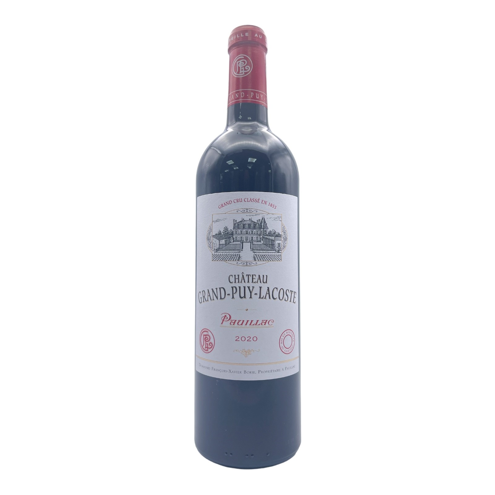 CHATEAU GRAND PUY LACOSTE 5eme Cru Classe Pauillac 2020 Bottle Image