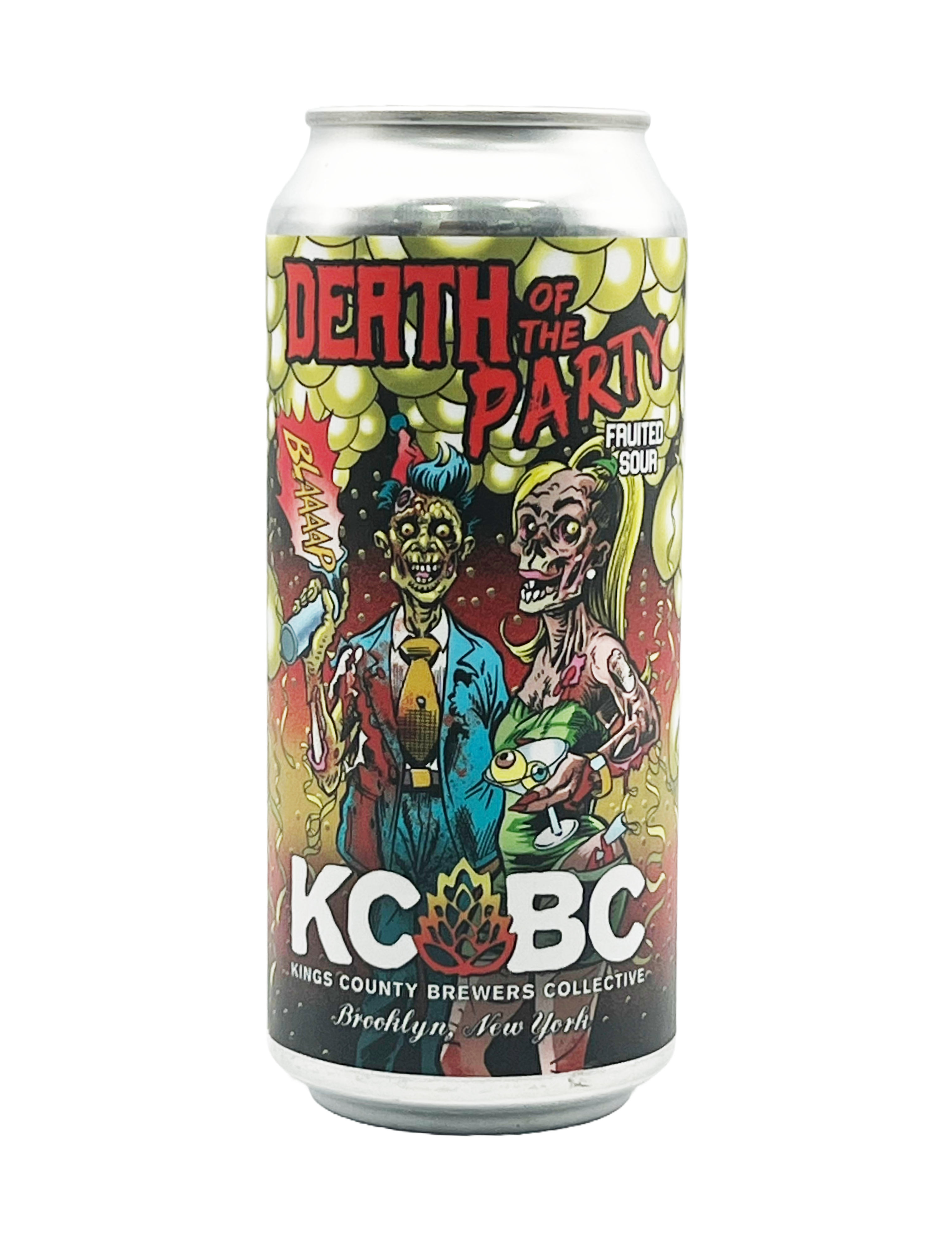 KCBC 'Death of the Party' Paloma-Inspired Fruited Sour CAN (473ml) 4.5%abv LIMITED - SINGLE bbe06/25 (rtc) Image
