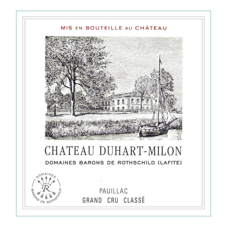 CHATEAU DUHART-MILON 4eme Grand Cru Classe Pauillac 2023 Wooden Case x 6 Bottles - PRE-RELEASE Image