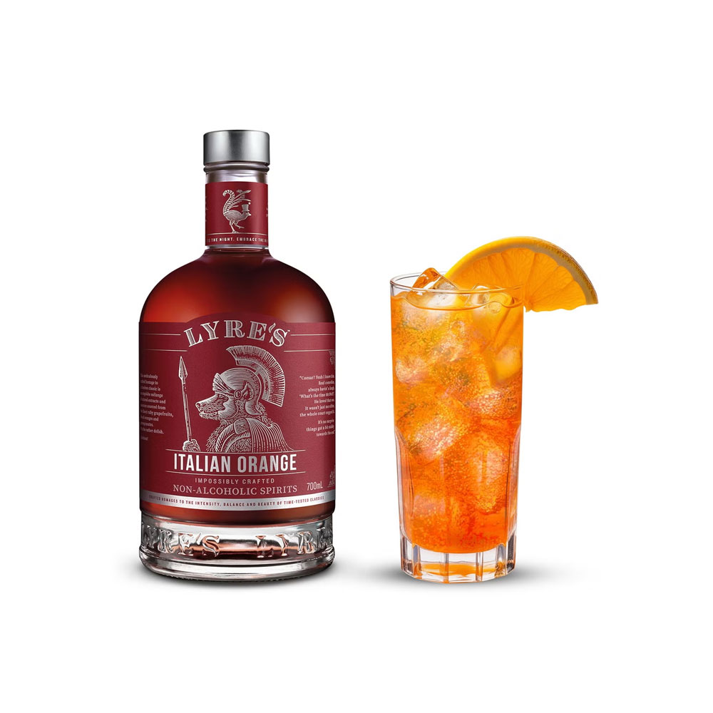 LYREs Non-Alcoholic Italian Orange Bottle (70cl) 0%abv Image