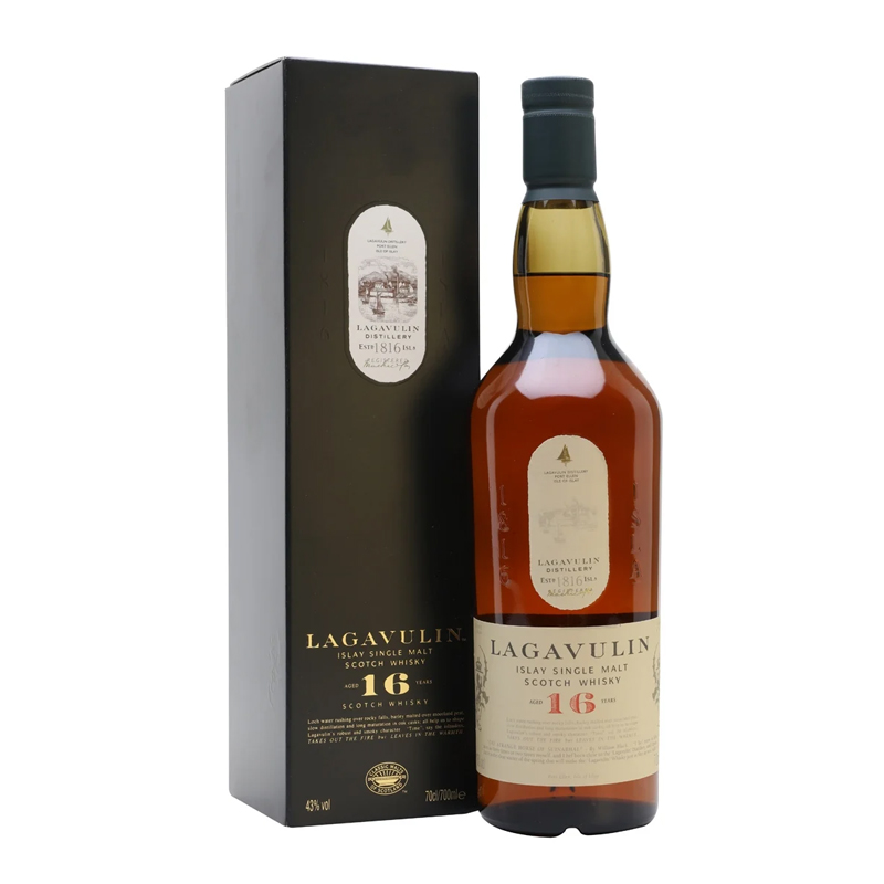 LAGAVULIN 16 Year Old Isle of Islay Single Malt Scotch Whisky Bottle (70cl) 43%abv MV* Image