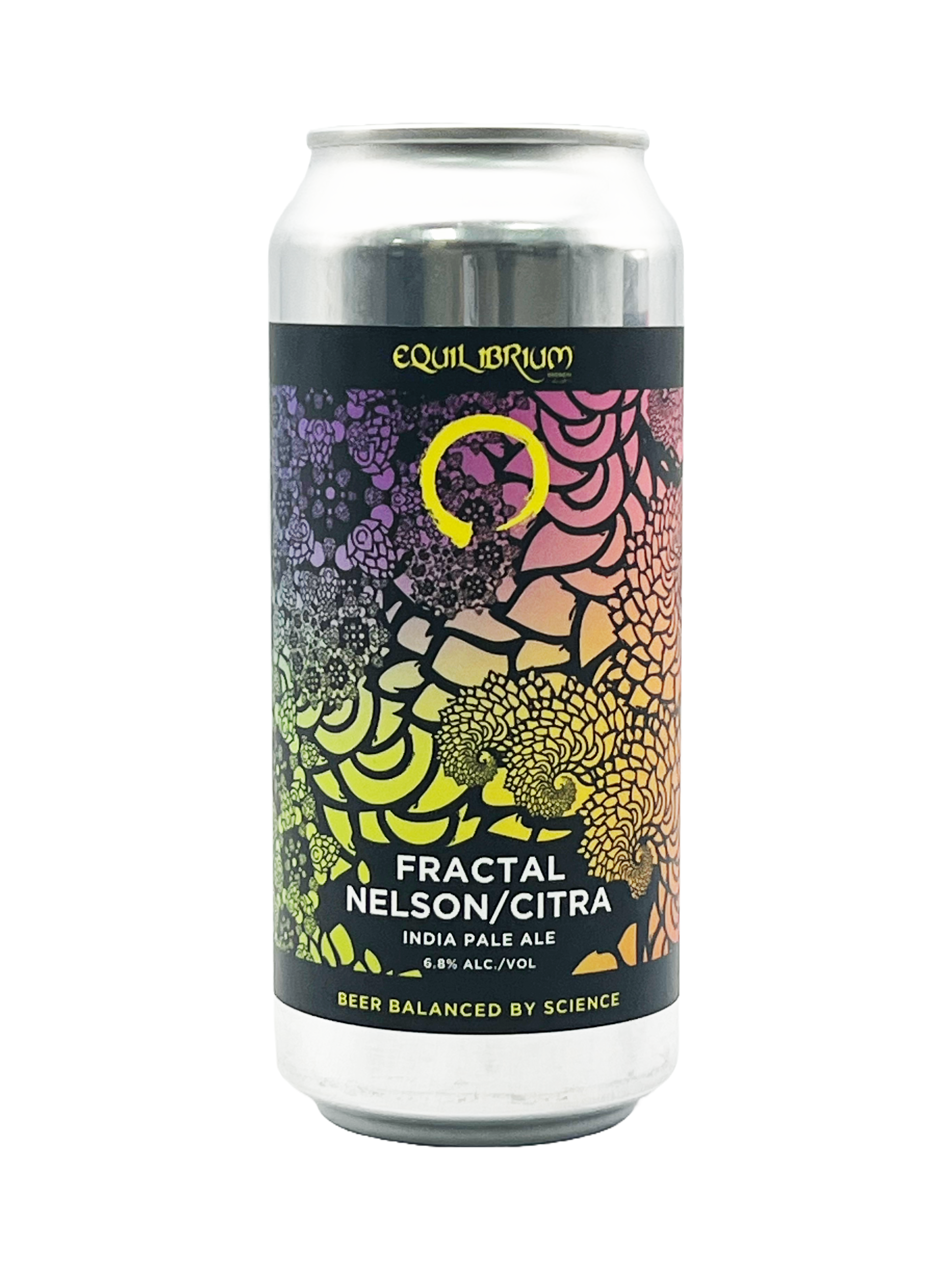 EQUILIBRIUM 'Fractal Nelson/Citra' IPA Middletown, New York CAN (473ml) 6.8%abv bbe09/25 SOLD OUT Image