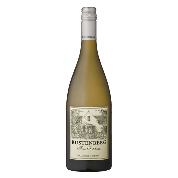RUSTENBERG Chardonnay 'Five Soldiers' - Stellenbosch 2023 Bottle/st Image