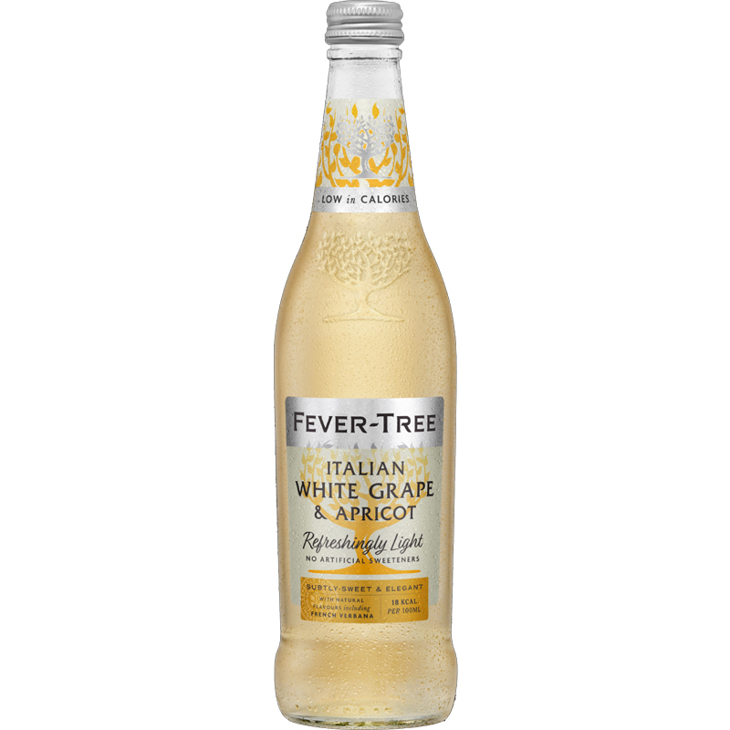 FEVER TREE Refreshingly Light Italian White Grape & Apricot Bottle (500ml) - SINGLE Image