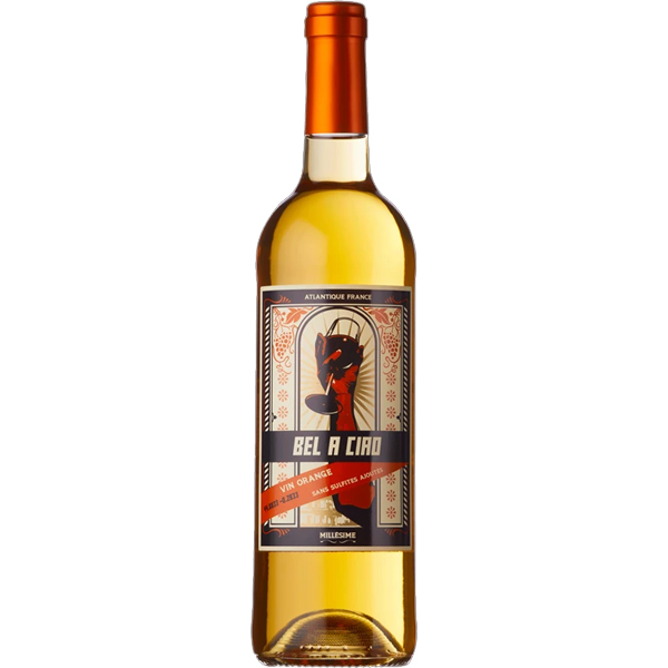 OLIVIER CAZENAVE Bel a Ciao Vin Orange Semillon IGP Atlantique 2021 Bottle BIO/ORG/VGN Image