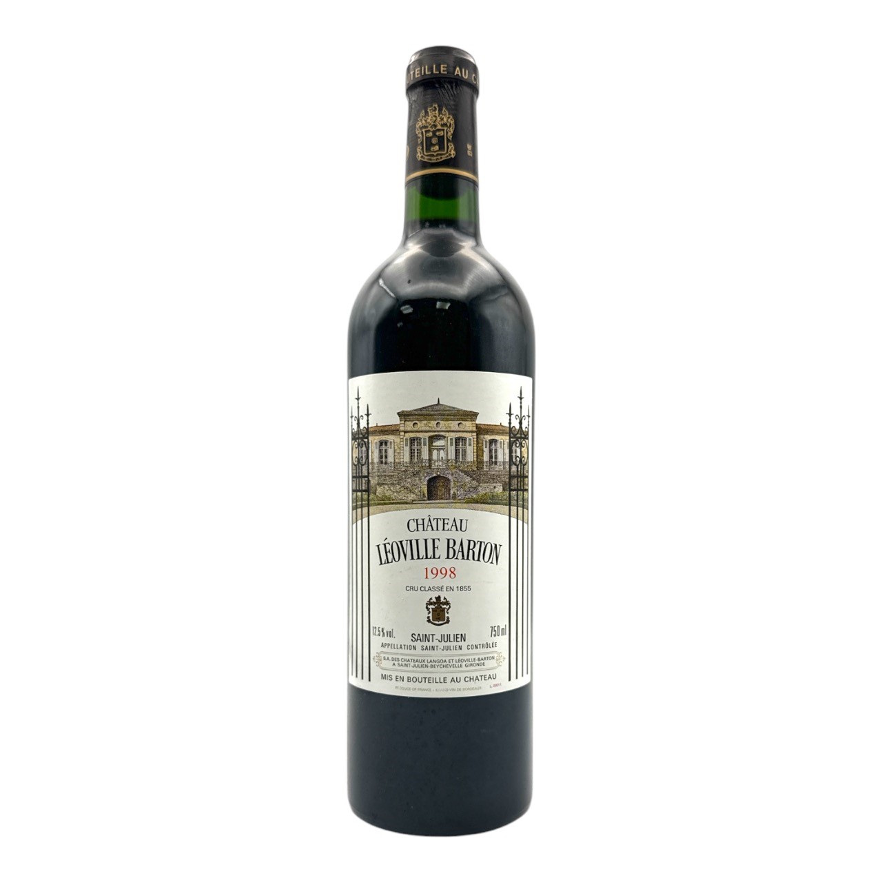 CHATEAU LEOVILLE BARTON 2eme Grand Cru Classe, Saint-Julien 1998 Bottle - NO DISCOUNT Image