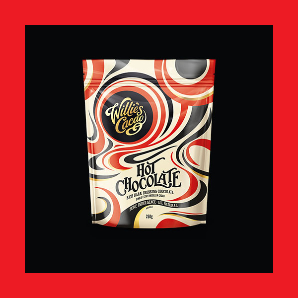 WILLIES CACAO Drinking Hot Chocolate with Medillin Cocoa 250g Pack Image