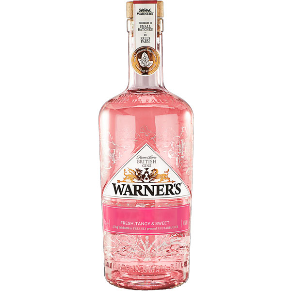 WARNER EDWARDS Victorias Rhubarb Gin Bottle (70cl) 40%abv (los) Image