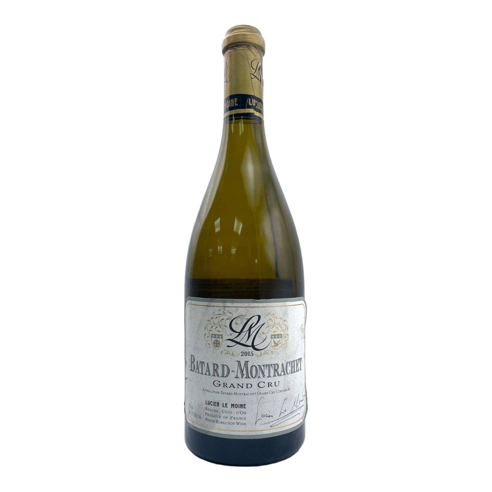 LUCIEN LE MOINE Batard-Montrachet Grand Cru 2015 Bottle Image