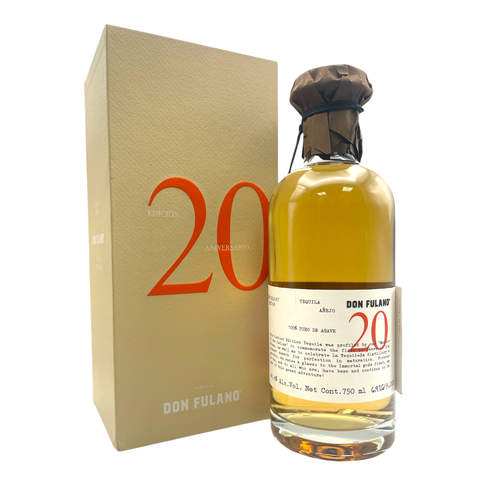 DON FULANO '20th Anniversary Release' Sherry Aged Anéjo 100% Puro de Agave Bottle (75cl) 44.4%abv ADF - NO DISCOUNT Image