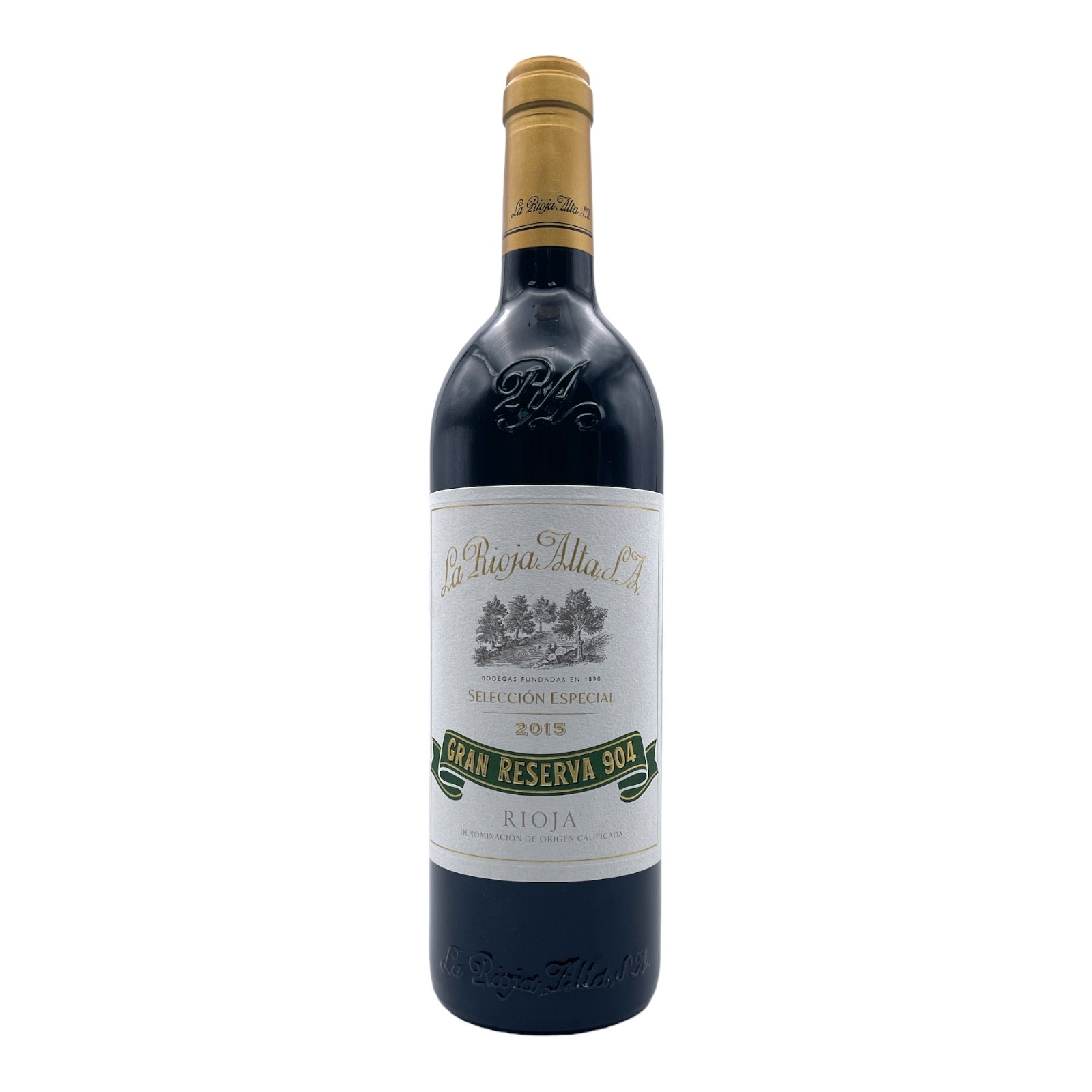 LA RIOJA ALTA Gran Reserva 904 Seleccion Especial 2015 Bottle Image