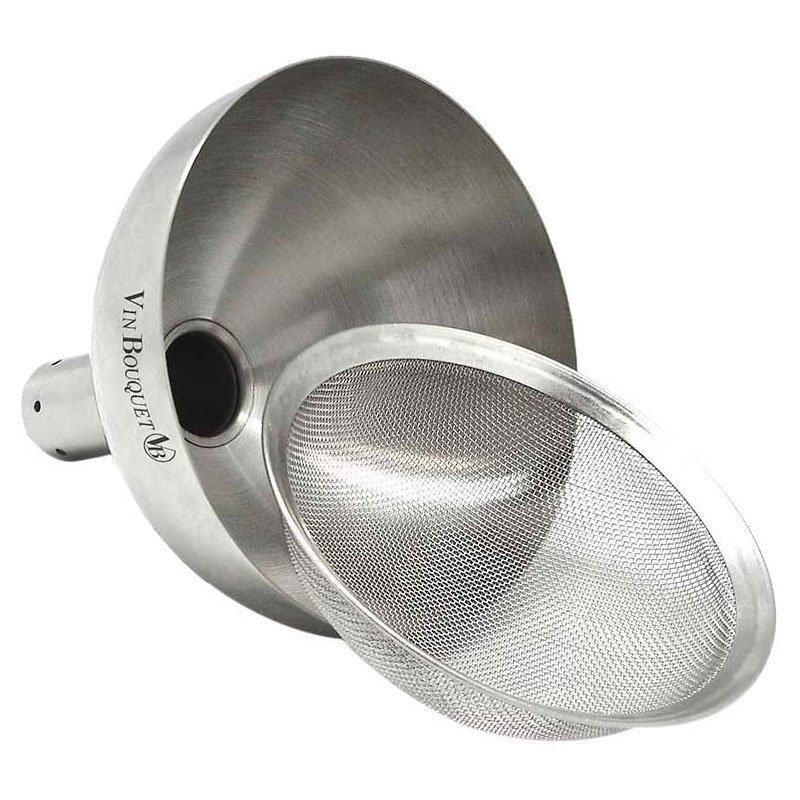 VIN BOUQUET Stainless Steel Funnel with Removable Filter EACH (0791S) Image