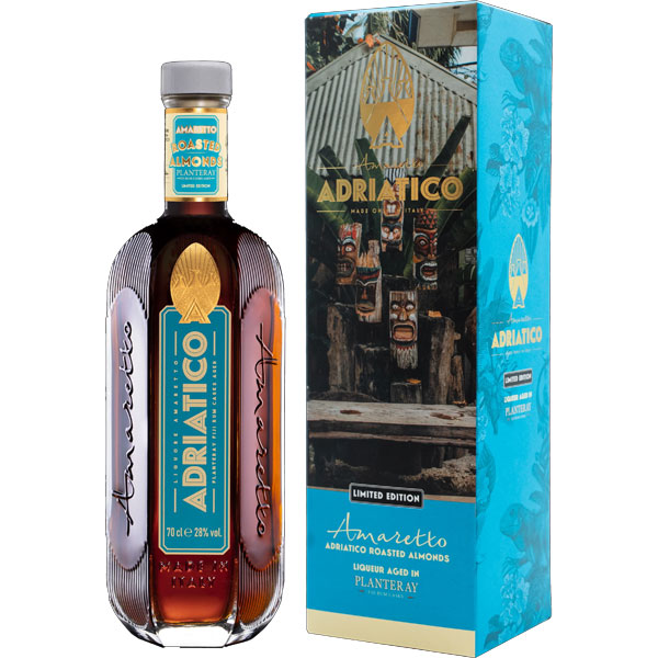 ADRIATICO X PLANTERAY Fiji Rum Cask Aged Roasted Amaretto Bottle (70cl) 28%abv VGN SOLD OUT Image