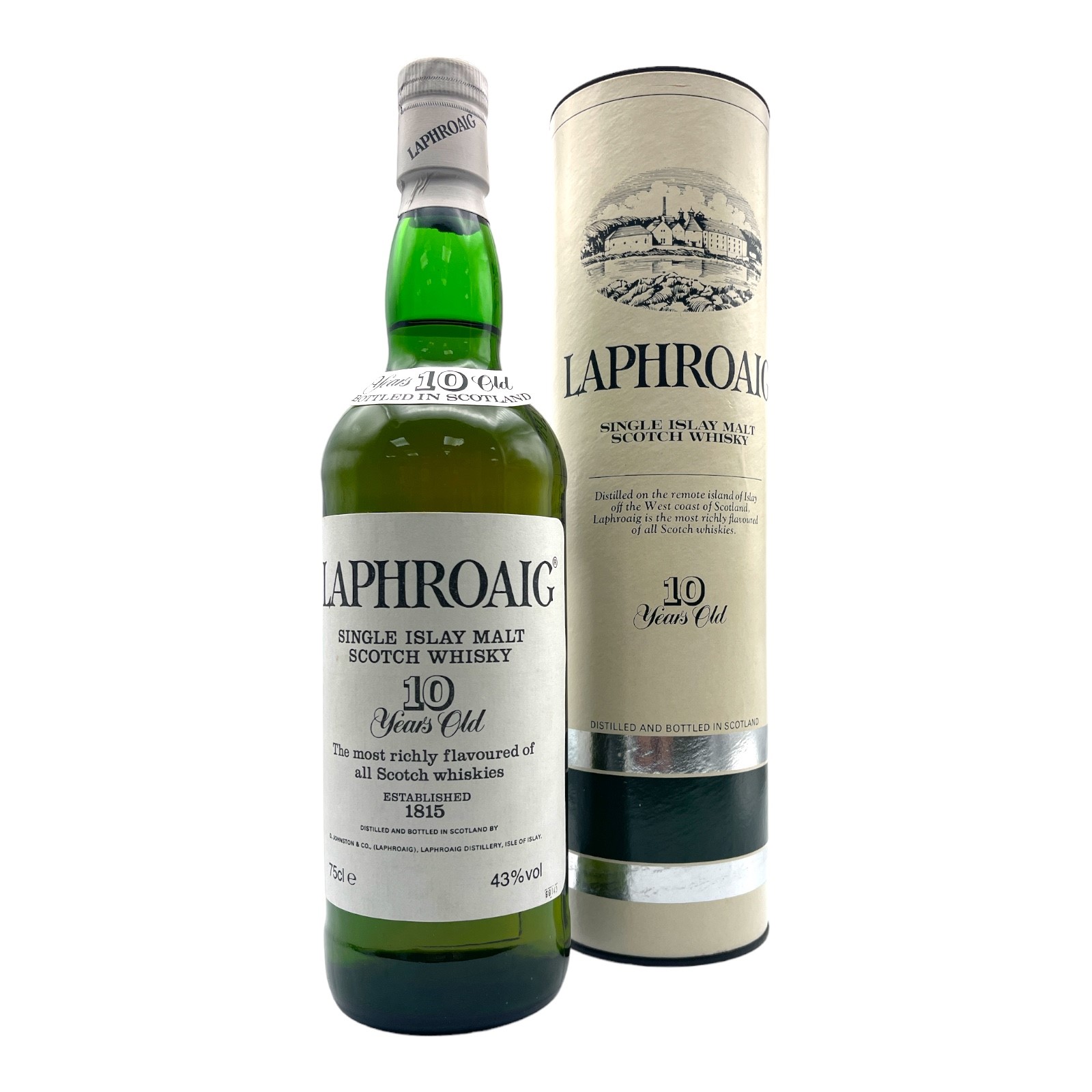 LAPHROAIG 10 Year Old 1980s Rare Bottling Bottle (75cl) 43%abv Image