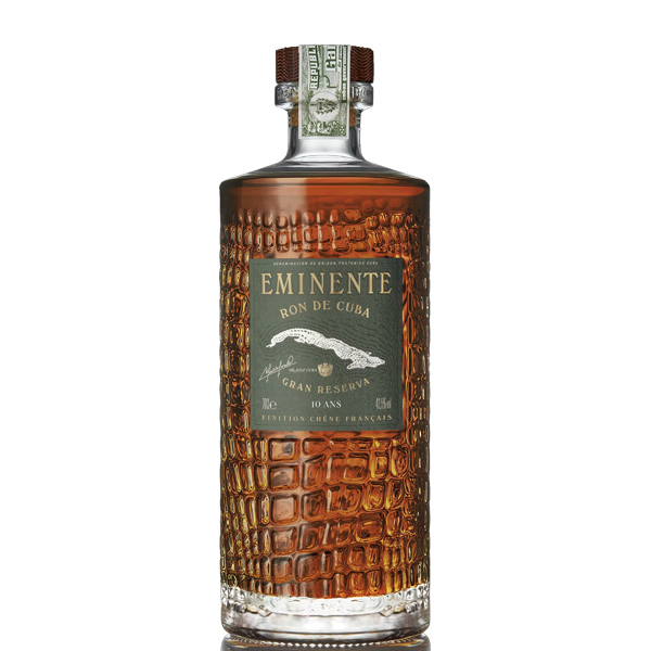 EMINENTE Gran Reserva 'French Oak Finish' 10 Year Old Ron de Cuba Bottle (70cl) 43.5%abv Image