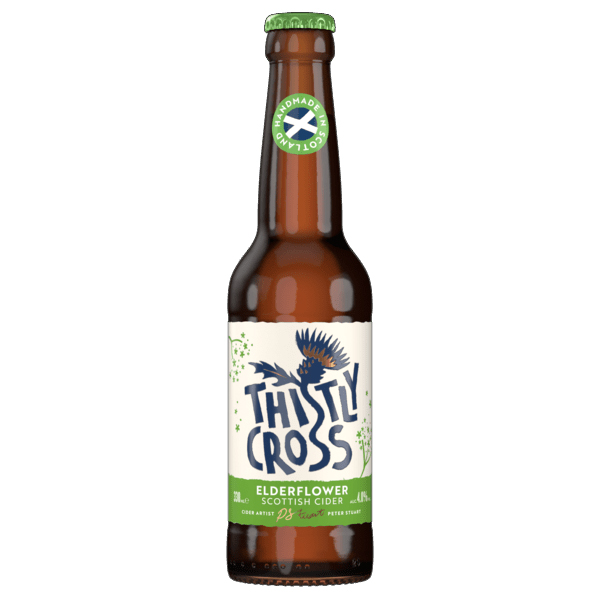 THISTLY CROSS Elderflower Scottish Cider 4.0%abv 330ml Bottle - SINGLE SOLD OUT Image