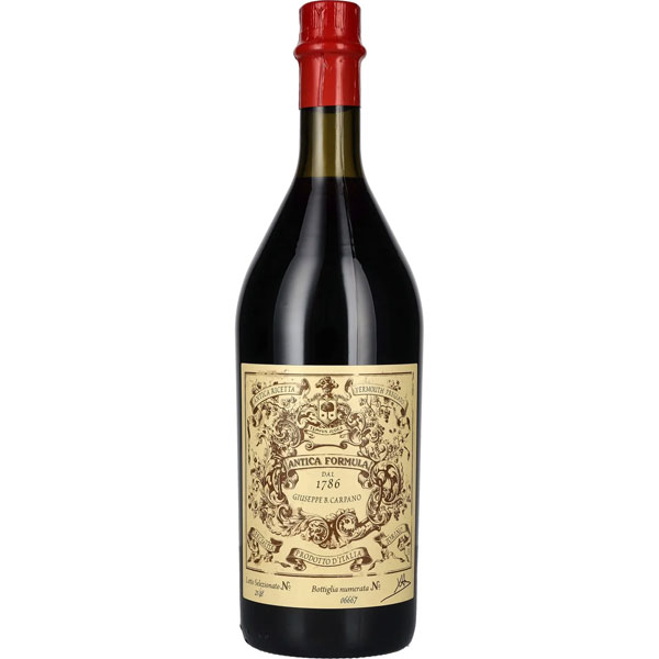 CARPANO Antica Formula Rosso (Red) Vermouth LITRE (100cl) 16.5%abv Image