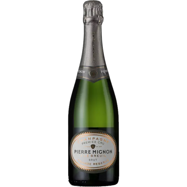 PIERRE MIGNON Brut 1er Cru 'Grande Reserve' NV Bottle/cc 12% VEG/VGN Image