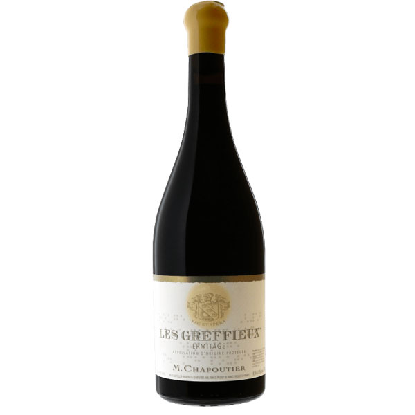 M. CHAPOUTIER Hermitage Rouge 'Les Greffieux' - Rhone Valley 2021 Bottle - BIO/ORG Image