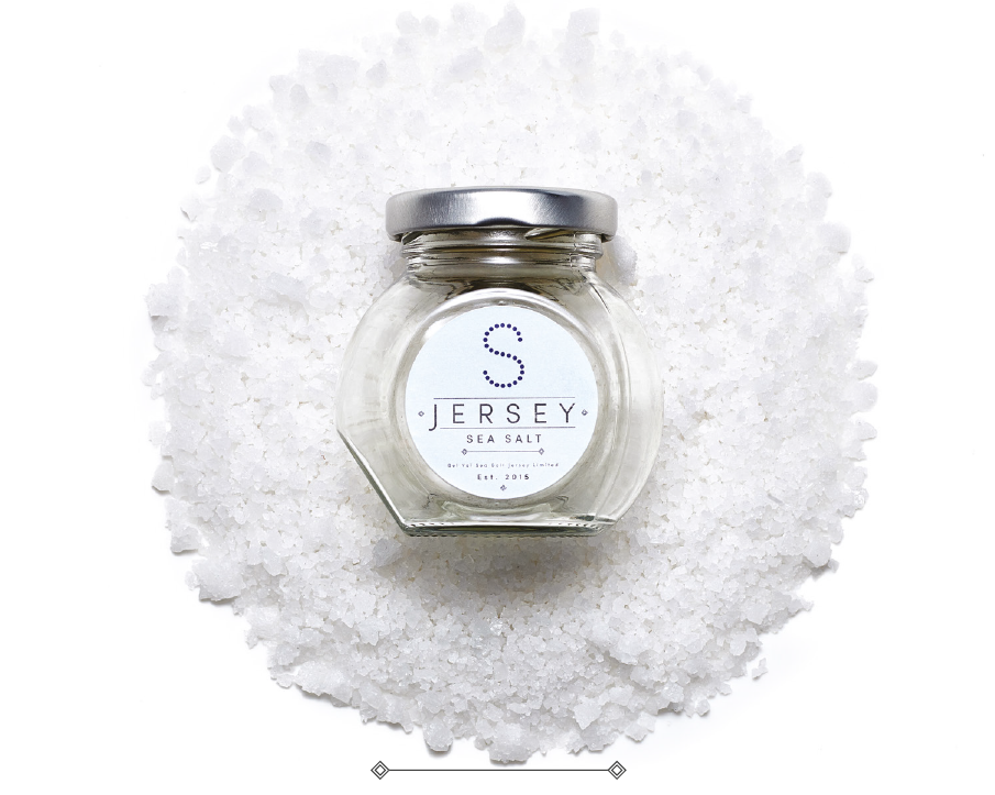 JERSEY SEA SALT Premium Crystal 150g Jar Image