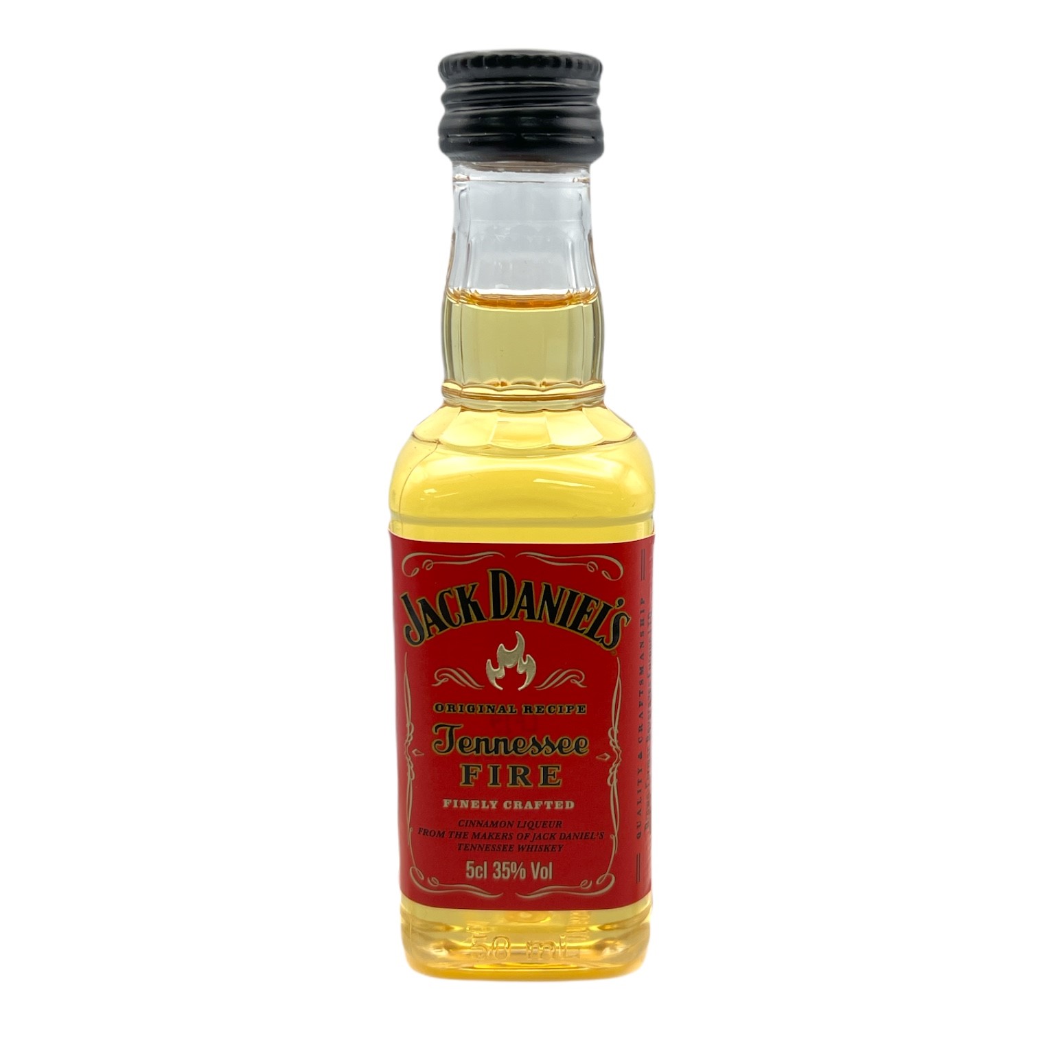 JACK DANIEL'S Tennessee Fire Cinnamon Liqueur Miniature (5cl) 35%abv Image