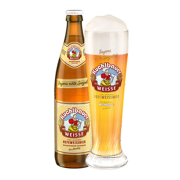 KUCHLBAUER Hefeweissebier (Wheat Beer) Bottle (500ml) 5.2%abv Image