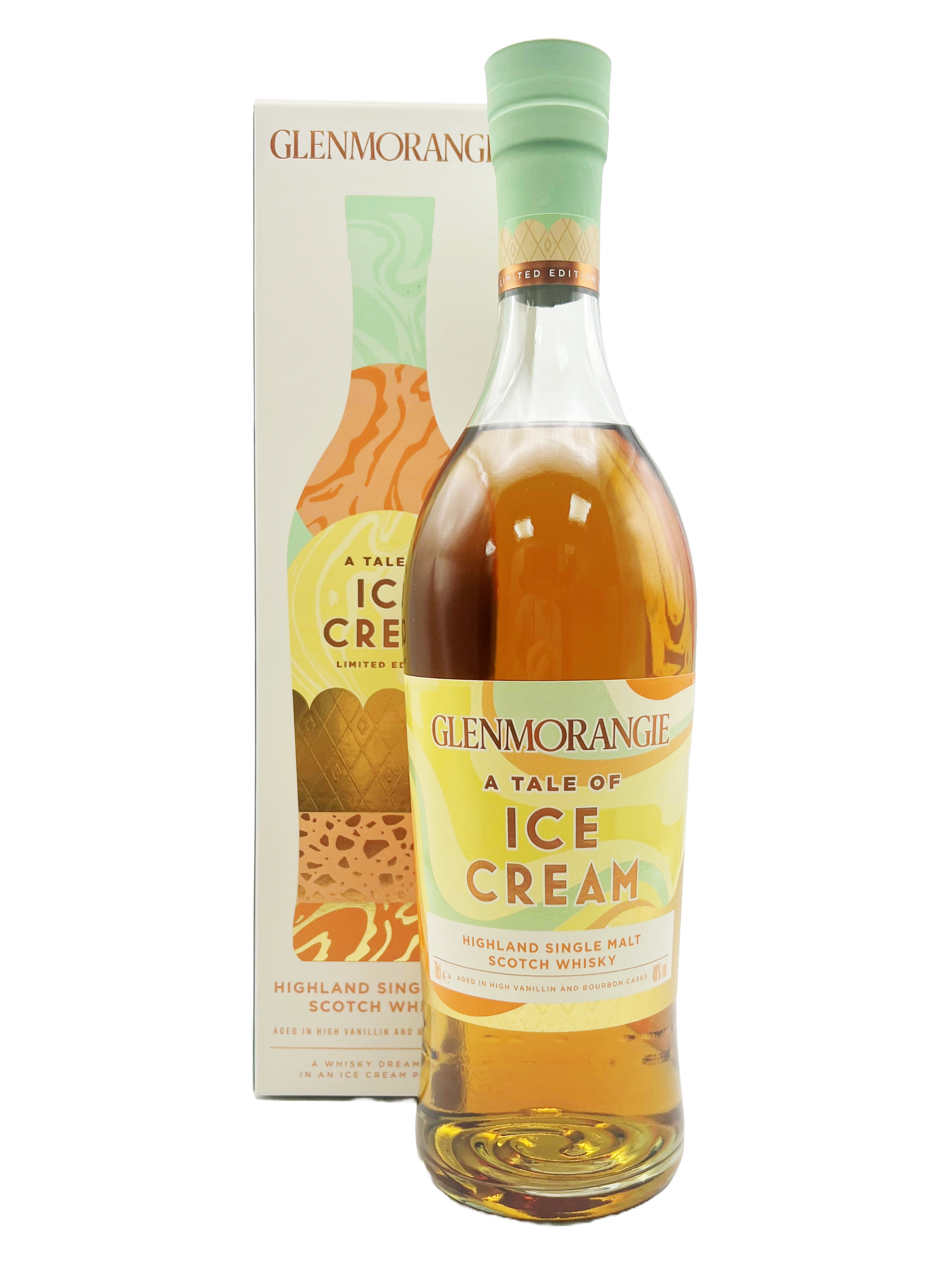 GLENMORANGIE 'A Tale of Ice Cream' High-Vanillin Cask Mature Highland Single Malt Scotch Bottle (70cl) 46%abv (los) Image