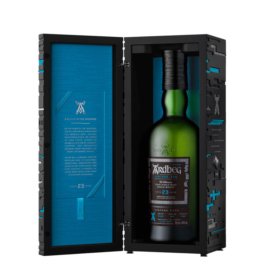 ARDBEG Vintage_Y2K 'A Glitch in the Ardware' 23 YO Islay Single Malt Scotch Whisky Bottle (70cl) 46%abv - NO DISCOUNT Image
