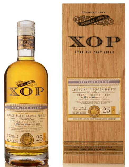 DOUGLAS LAING XOP Xtra Old Particular Clynelish 25 Year Old Highland Malt (Dist.10/96) Bottle (70cl) 55.1% - NO DISCOUNT Image