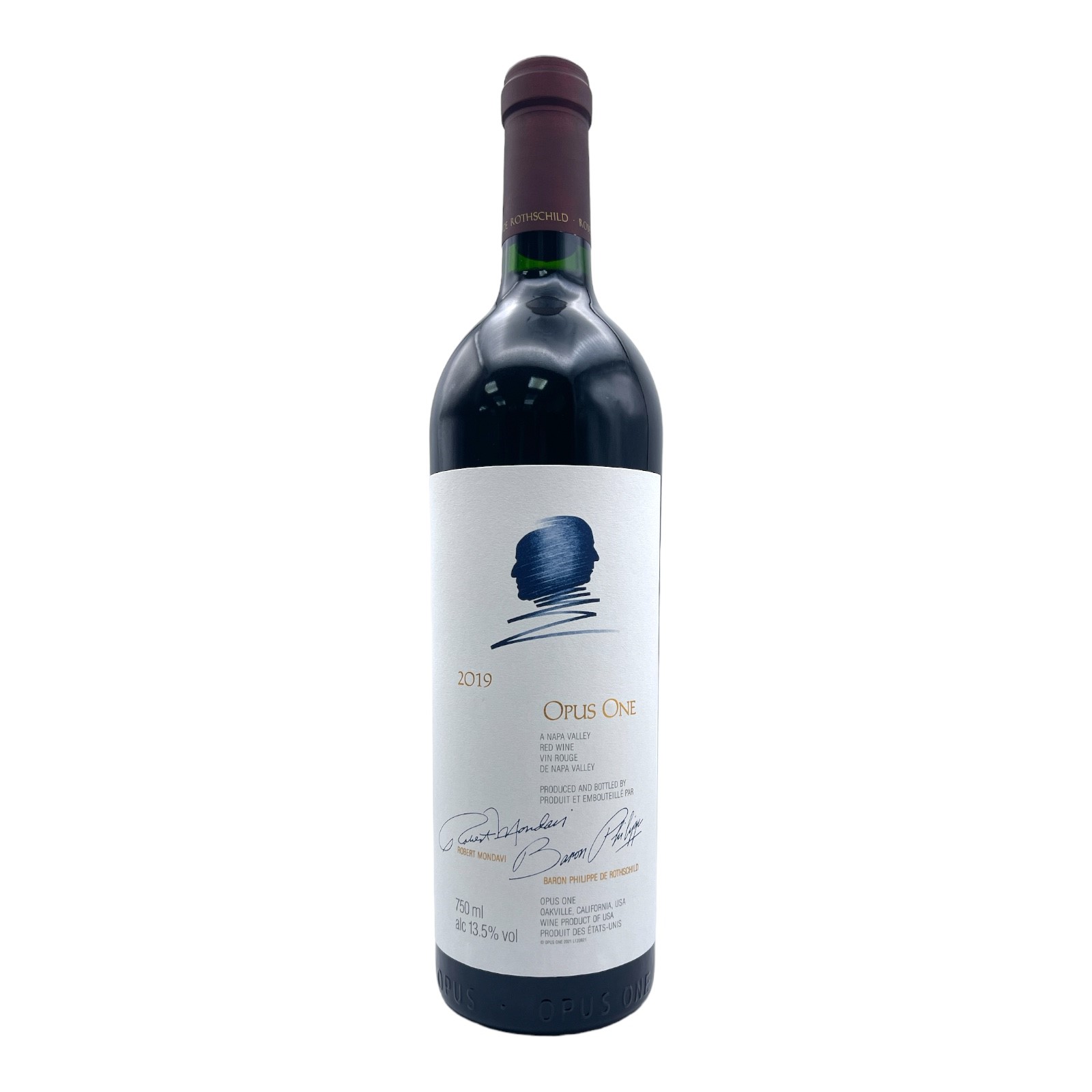 ROBERT MONDAVI Opus One - North Coast, Napa Valley 2019/21 Bottle (Cabernet/Merlot) - NO DISCOUNT Image