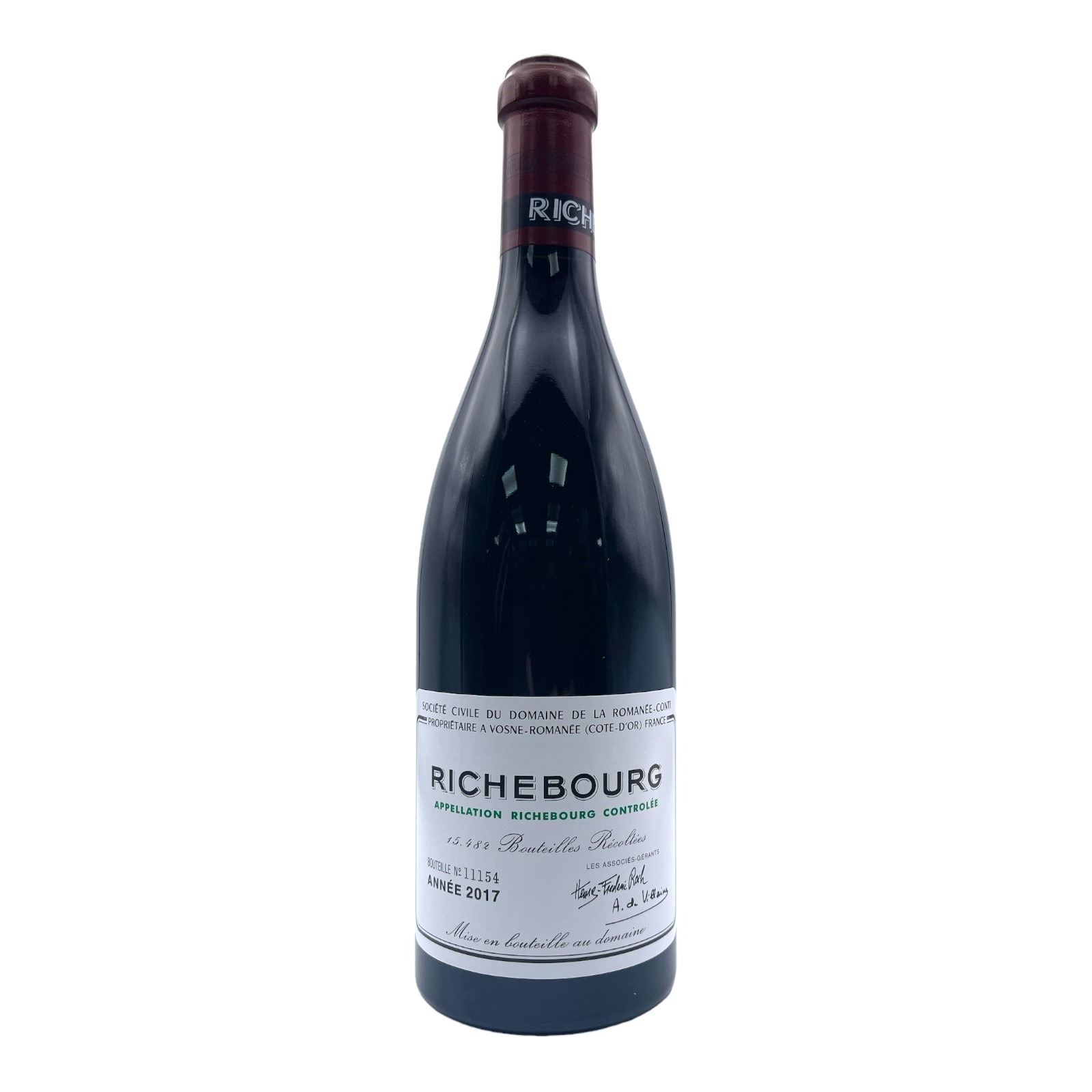 DOMAINE DE LA ROMANEE-CONTI Richebourg, Grand Cru 2017 Bottle - NO DISCOUNT Image