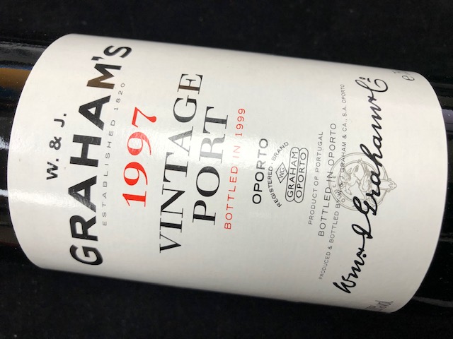 1997 GRAHAM'S Vintage Port Bottle  SOLD OUT Image