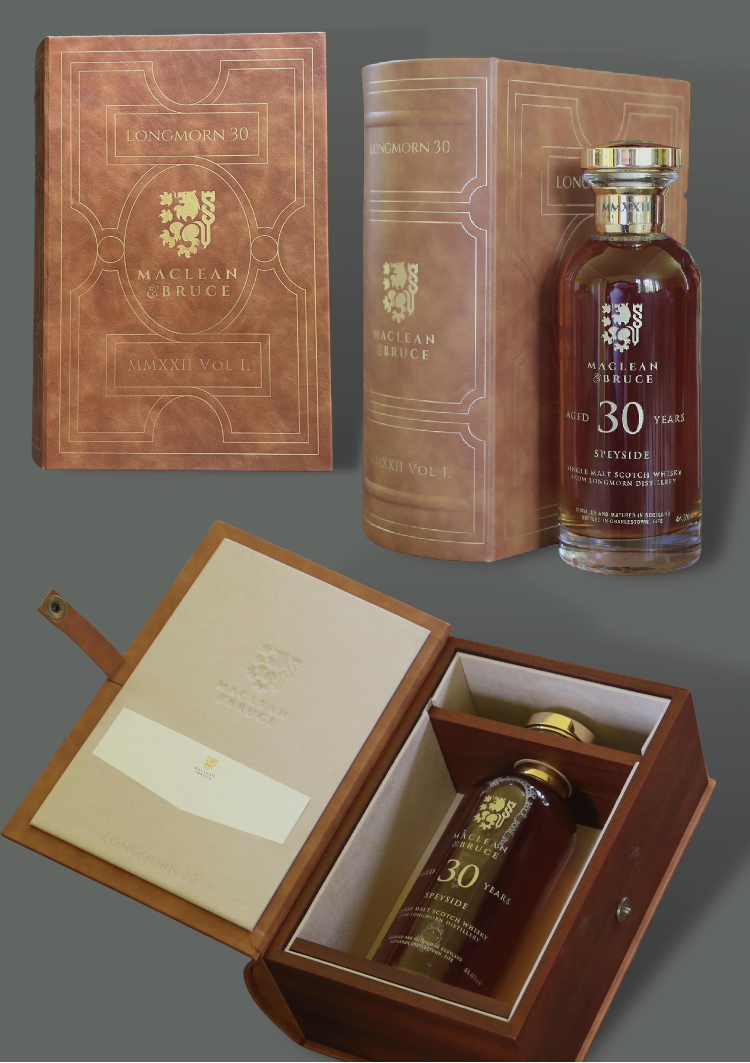 MACLEAN & BRUCE 1992 Longmorn 30 Year Old Single Cask Speyside Malt Bottle (70cl) 44.6% (105 of 153) - NO DISCOUNT Image