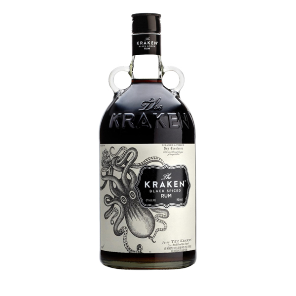 THE KRAKEN Black Spiced Caribbean Rum Bottle (70cl) 40%abv Image