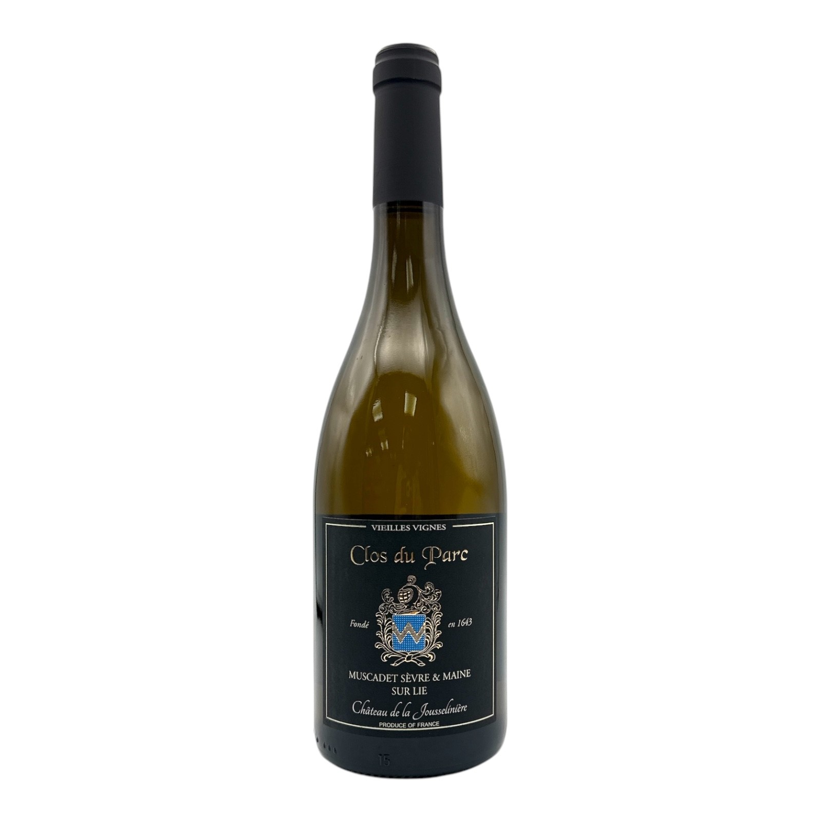 CHATEAU DE LA JOUSSELINIERE 'Clos du Parc' Muscadet sur Lie Vieilles Vignes 2024 Bottle Image