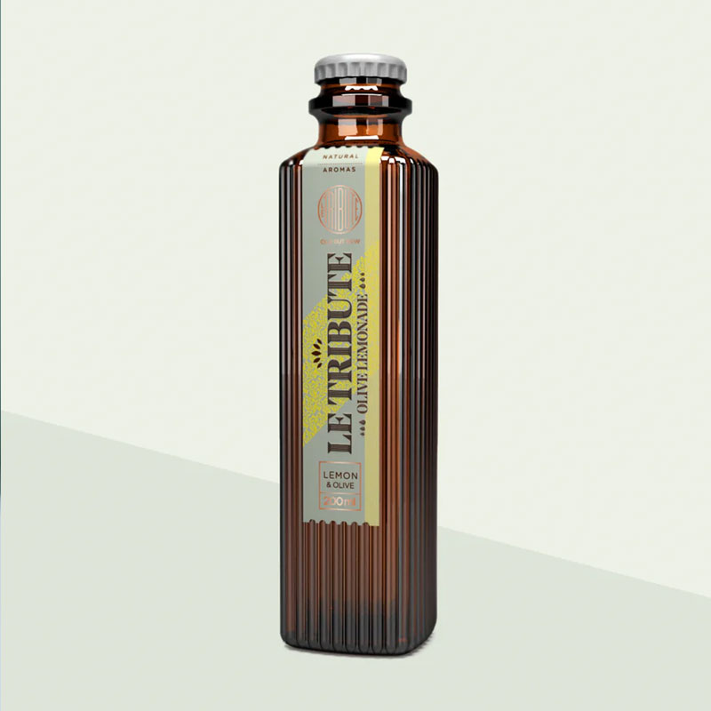 LE TRIBUTE Olive Lemonade Bottle (20cl) Image
