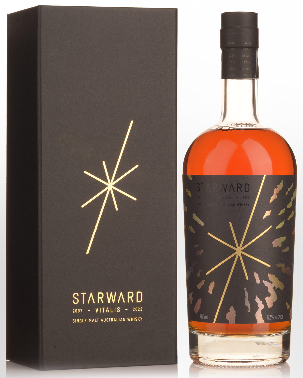 STARWARD 'Vitalis' Australian Single Malt Whisky Bottle (70cl) 52%abv - NO DISCOUNT (los) Image