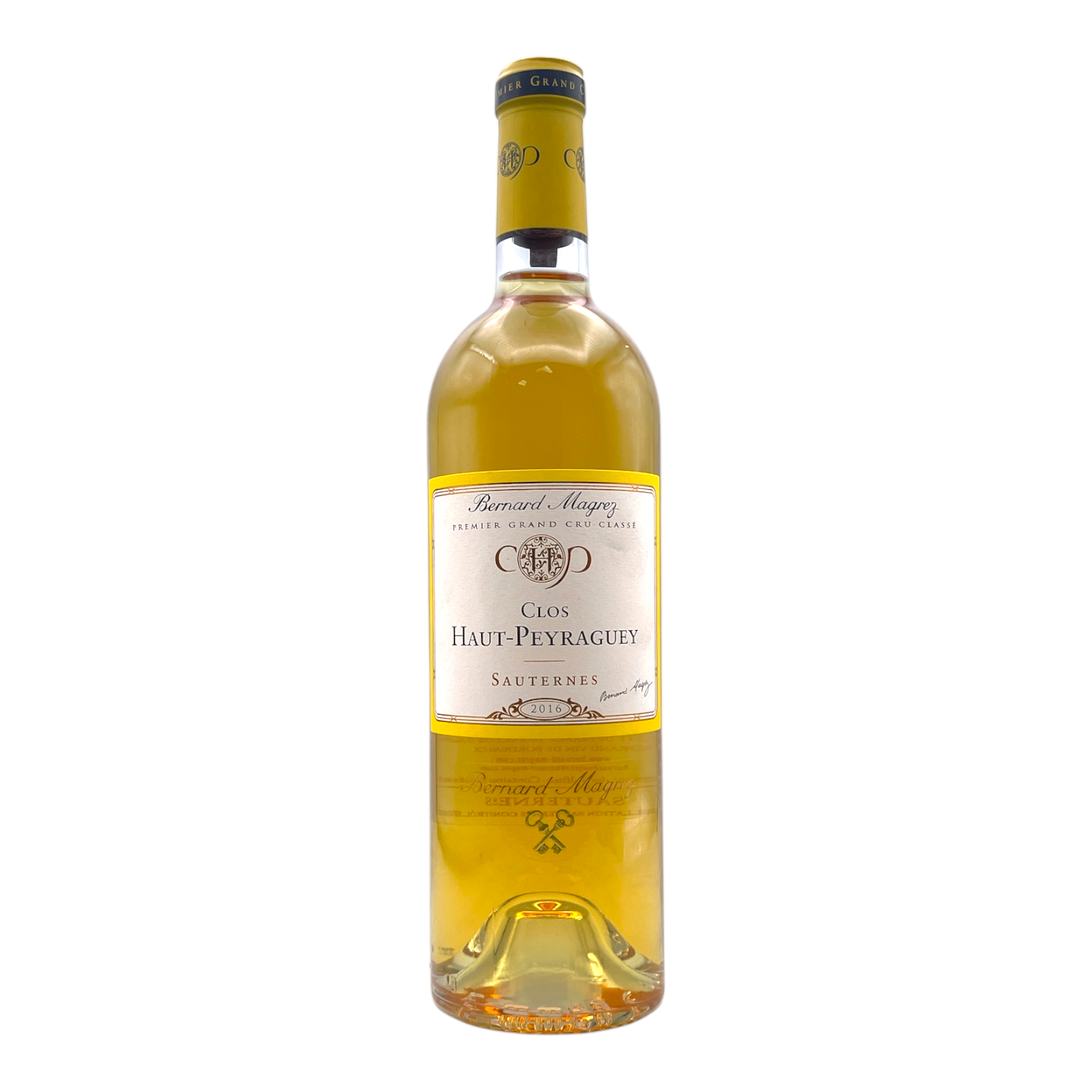 CLOS HAUT PEYRAGUEY 1er Grand Cru Classe, Sauternes 2016 Bottle Image