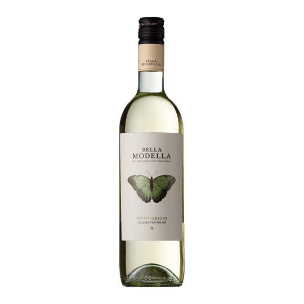 BELLA MODELLA Pinot Grigio WHITE 'La Farfalla' 2024 Bottle/st - VEG/VGN (Cielo) Image