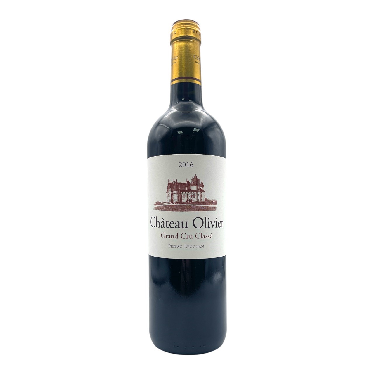 CHATEAU OLIVIER Rouge Grand Cru Classe de Graves AOC Pessac-Leognan 2016 Bottle 14%abv Image
