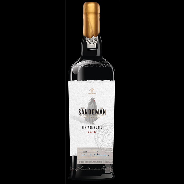 2016 SANDEMAN Vintage Port Bottle/nc VEG/VGN/SUS - NO DISCOUNT Image